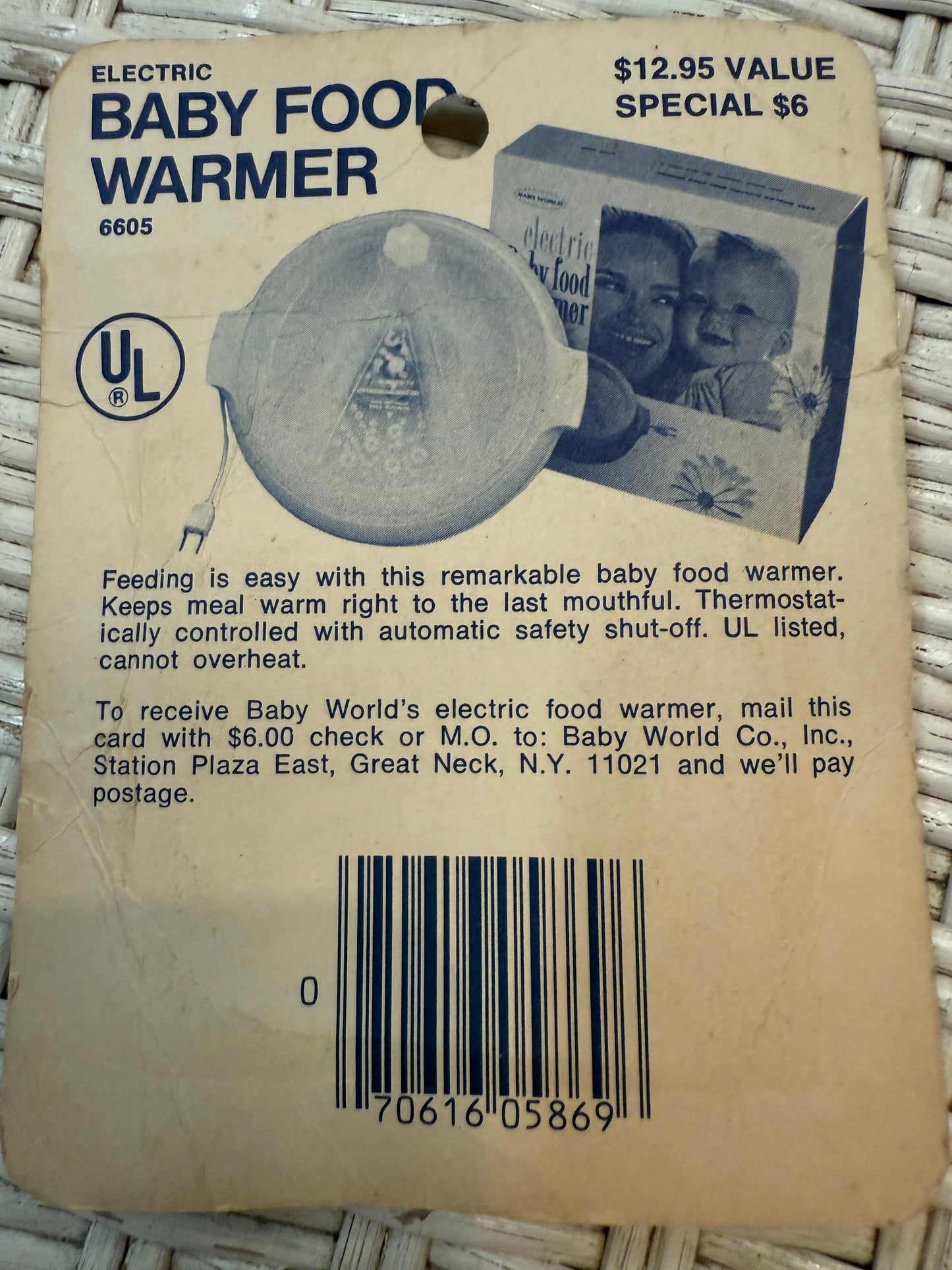 Vintage BABY WORLD Diaper Pins - Sealed Pack of 4 – Rustproof – Eerie Nursery Charm