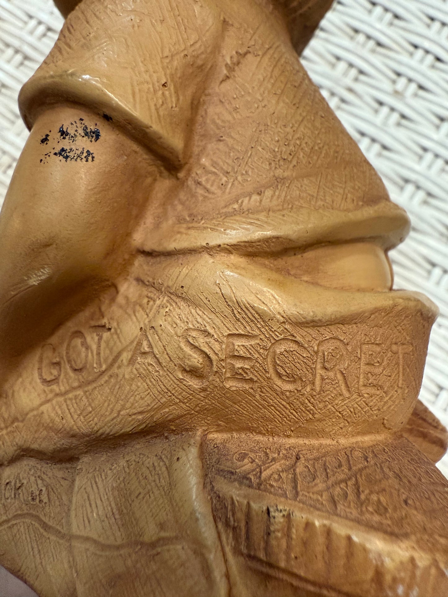 1975 “Got A Secret” Figurine – Whispering Children - Oddly Innocent