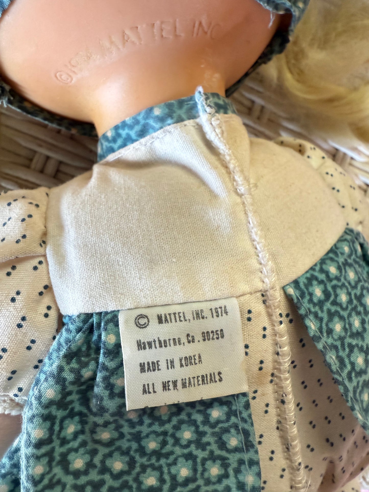 Vintage 1974 Mattel “Love Notes” Musical Doll -   Haunted Melody of Mary Lamb