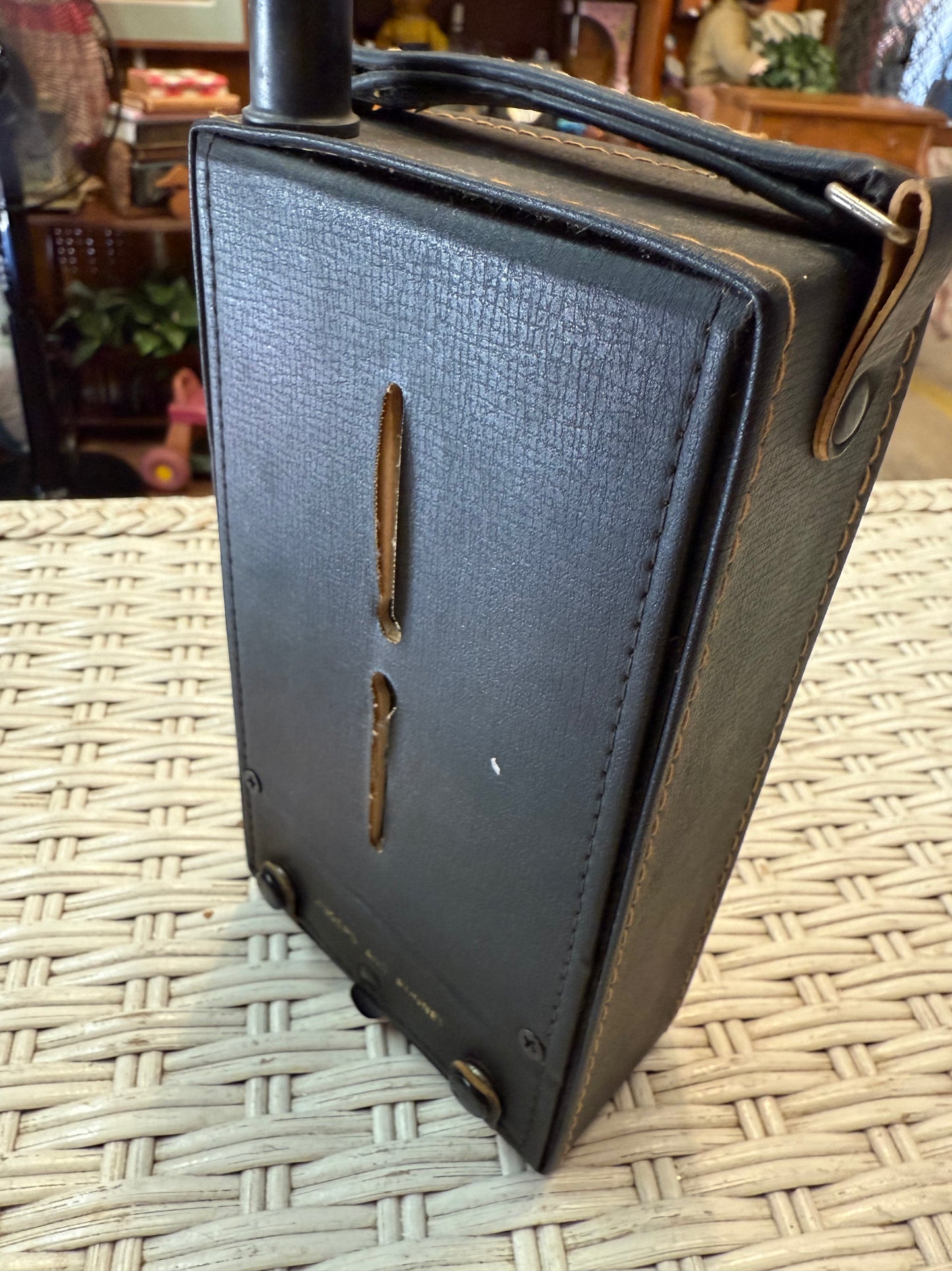 1968 Royal London Hidden Flask Set - High Fidelity Radio Disguise Barware