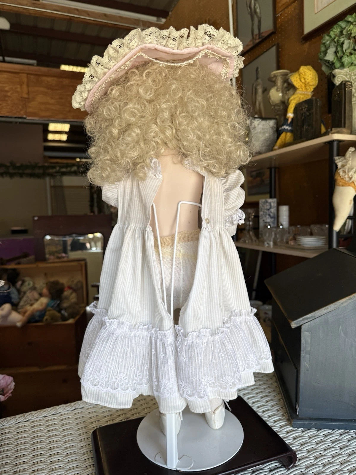 Haunted Hilary Doll by Dianna Effner – Elegant, Eerie, and Unsettlingly Sweet