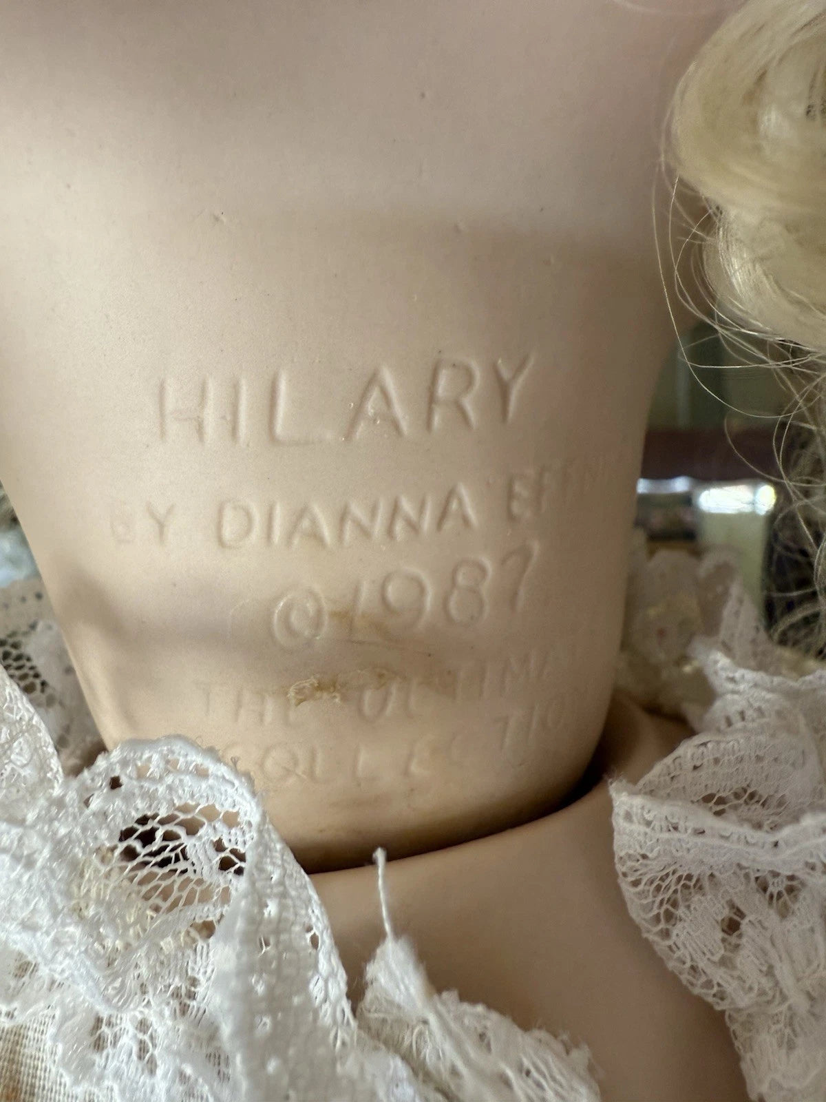 Haunted Hilary Doll by Dianna Effner – Elegant, Eerie, and Unsettlingly Sweet
