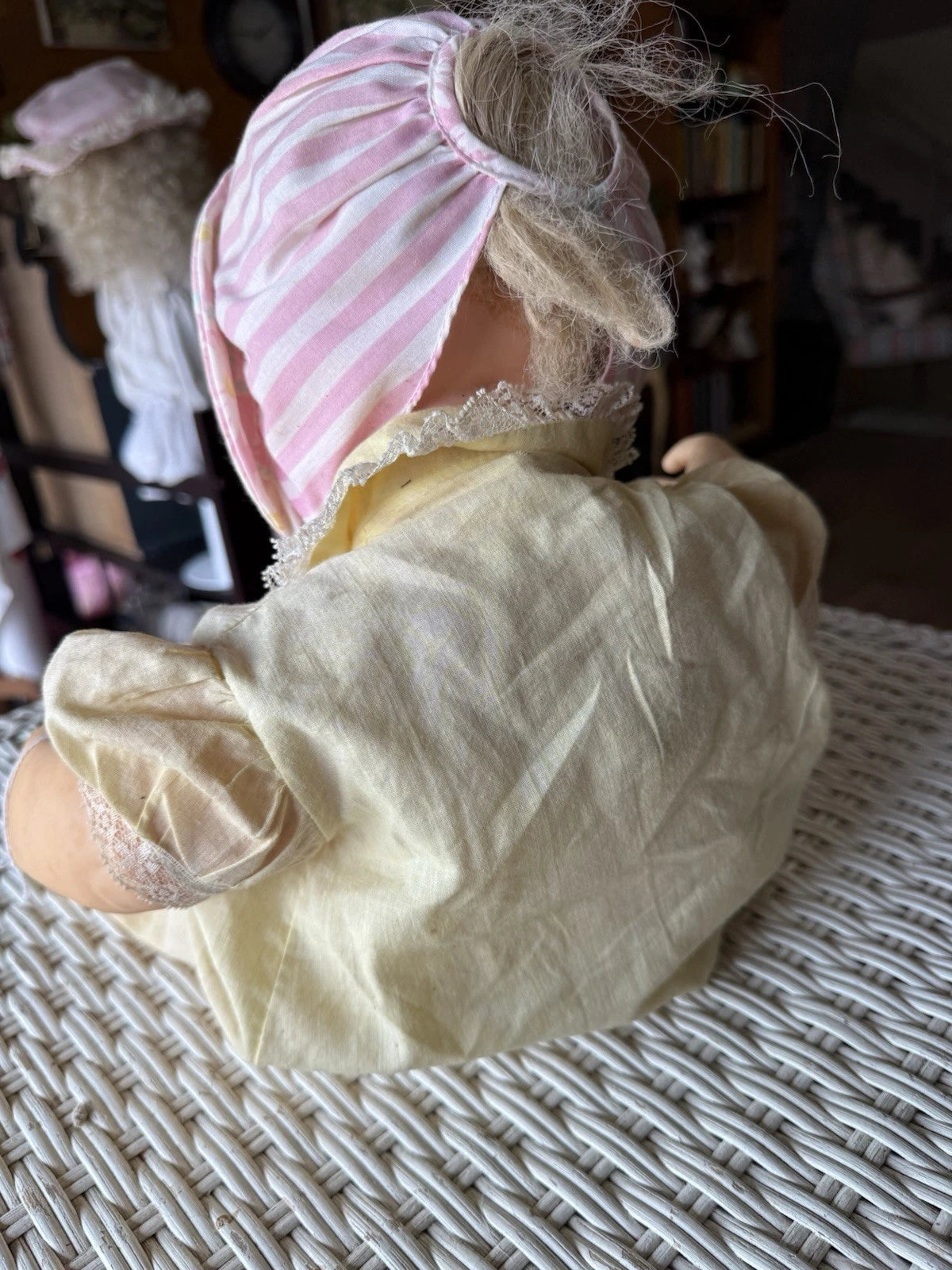 Spooky 1984 Hasbro Real Vintage Baby Doll Sleep Eyes - J Turner Design Weighted