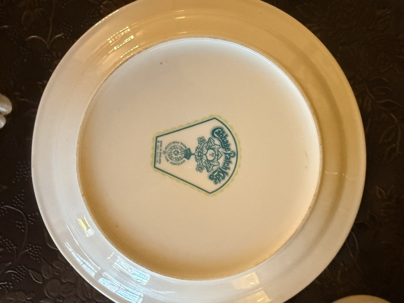 Vintage Cabbage Patch Kids Child’s Dish Set Cup Bowl Plate Royal Worcester