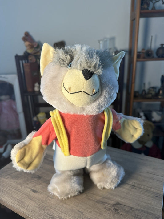 1988 Werewolf Little Boppers Monster Plush Battery Operated Dance Toy