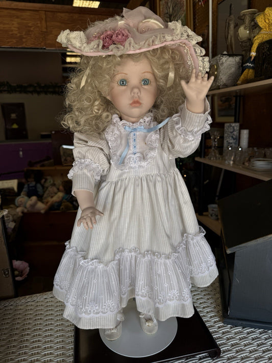 Haunted Hilary Doll by Dianna Effner – Elegant, Eerie, and Unsettlingly Sweet