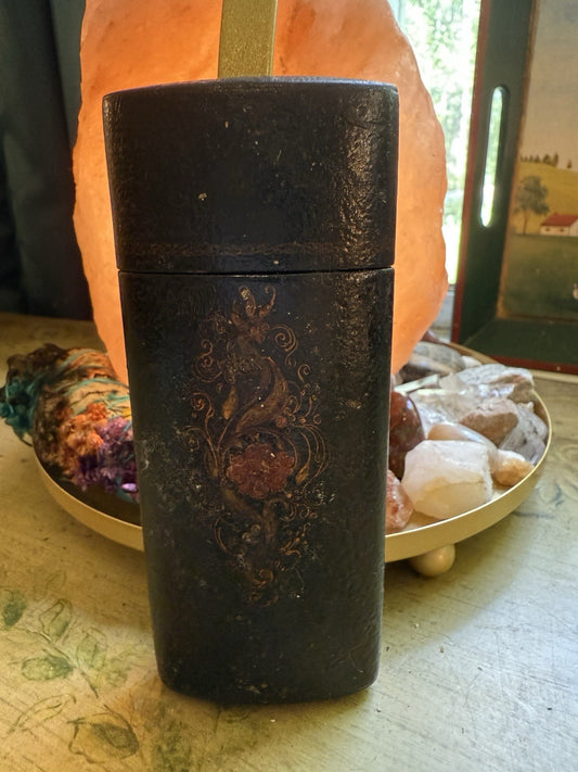 Mid Century Old Lacquer Tobacco Case