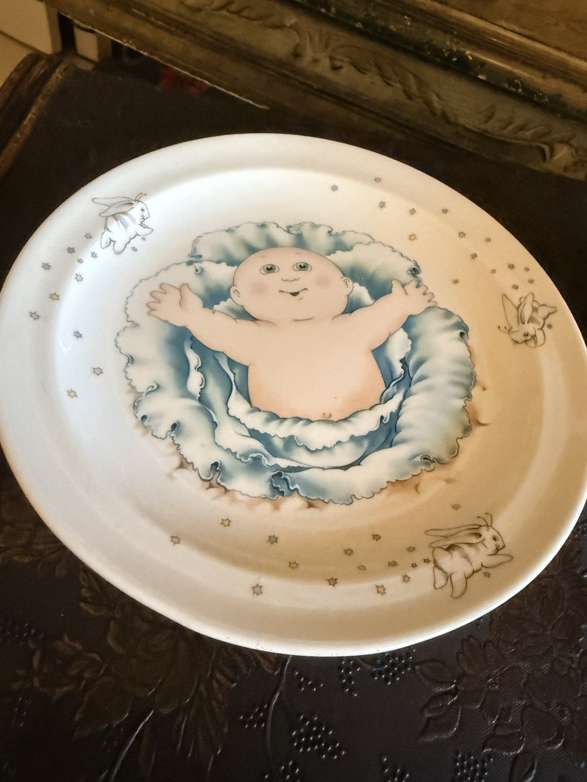 Vintage Cabbage Patch Kids Child’s Dish Set Cup Bowl Plate Royal Worcester