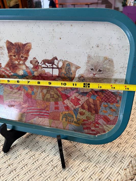 1970s Giordano Cat Tin Tray – The Tin Box Co. of America - Vintage Kitties