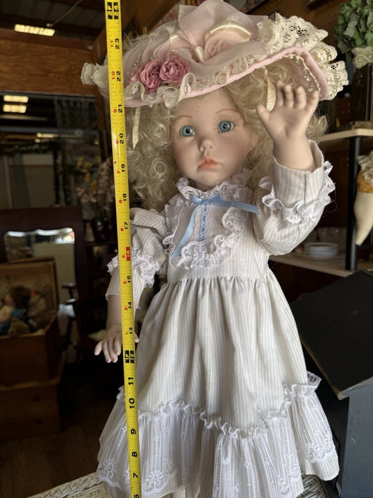 Haunted Hilary Doll by Dianna Effner – Elegant, Eerie, and Unsettlingly Sweet