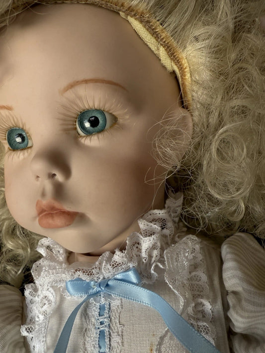Haunted Hilary Doll by Dianna Effner – Elegant, Eerie, and Unsettlingly Sweet